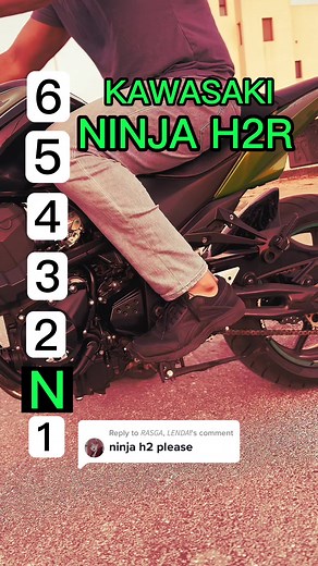 Kawasaki Ninja H2R Gear Shifting: Maximum Speed for Each Gear