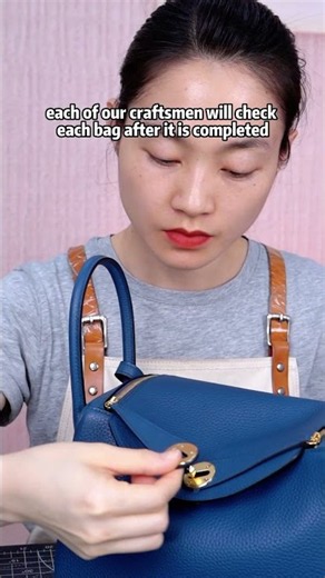 High-end handcrafted leather bag, differnt color options, do you love it?🥰