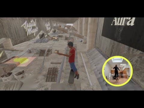 Skate Moves ☯︎ Spatial Magic Meets Pro Skating