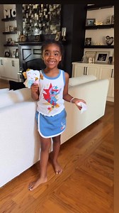 My baby front tooth came out today. She’s been holding on to that thing for weeks 🤣🤣 | Toya Wright