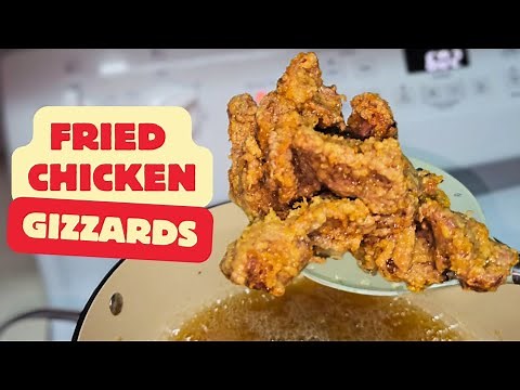 How to make Fried Chicken Gizzards | Tender and Crispy | Easy and Affordable Meal