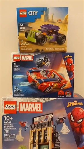All New LEGO Showcase (LEGO City & Marvel - Next Wednesday after All New LEGO PARTY!) #lego