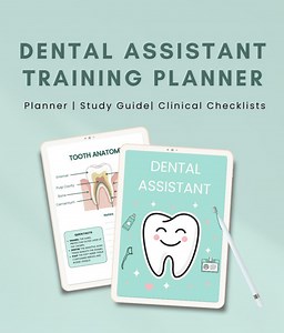 Dental Assistant Digital Planner | Student Study Organizer, Note Taking, Schedule & Assignment Tracker (goodnotes, Ipad) - Etsy