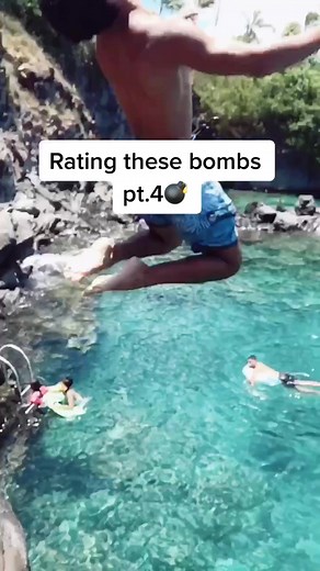 Rating hammah bommaz 💣💣💣#hawaii#bomma#cliffdiving #foryoupage @cjhamsak @kealagasmen @_g3orge808_