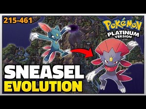 How to Evolve Sneasel into Weavile in Pokemon Platinum