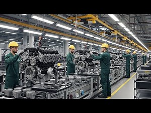 Inside the Supercar Engine Factory – Billion-Dollar Industry Secrets Revealed (Full Process)