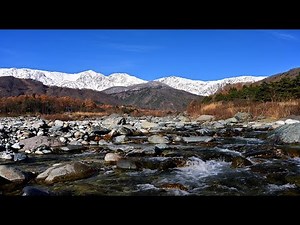 初冬の小川村と白馬村･4K