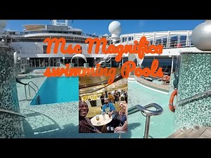Msc Magnifica- Pool areas