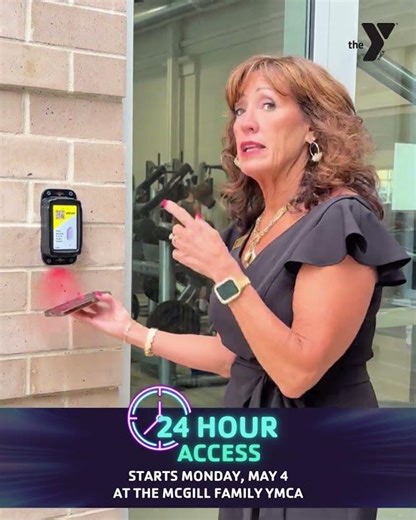 24-Hour Access at the McGill Family YMCA