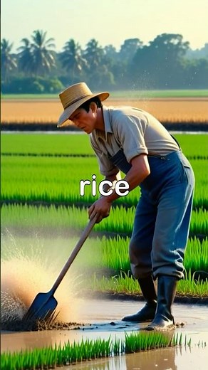 🌾💧 From Seed to Bowl: How Rice Grows 🌱🍚☀️