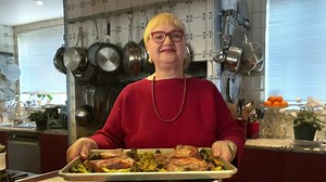 Make sheet-pan pork chops and panzanella for Christmas