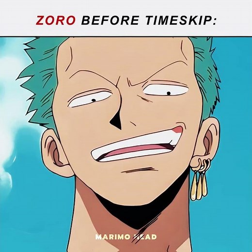 Zoro Before vs After Timeskip🔥| Roronoa Zoro Edit | Sem Tempo (Super Slowed)