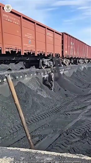 ⚡ ఒక్క నిమిషంలో ట్రైన్ బొగ్గు ఖాళీ! 😲 | Amazing Wagon Tippler Machine