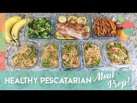 Healthy Pescatarian Meal Prep - Seafood! | Meal Prep Series!