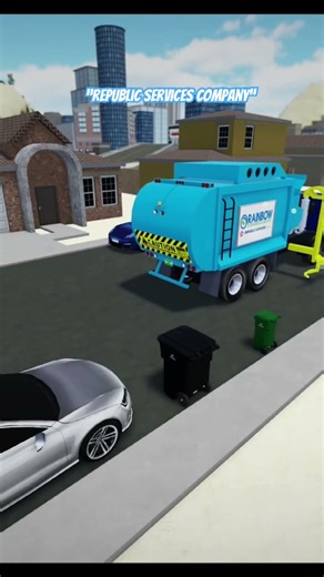 Rainbow Environmental Services Pendpac #cgff #roblox #garbagetruck #shortsfeed #fypシ゚viral #new