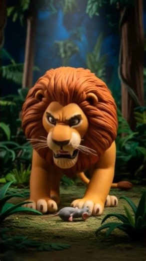 New! Lion learned life lessons from the Mouse 🐀 Helped the Lion 🦁 #thelioninside #cleverboy