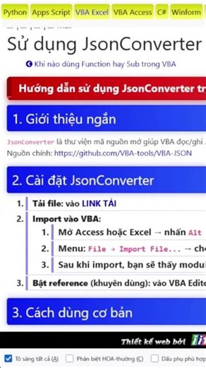 Excel and JSON