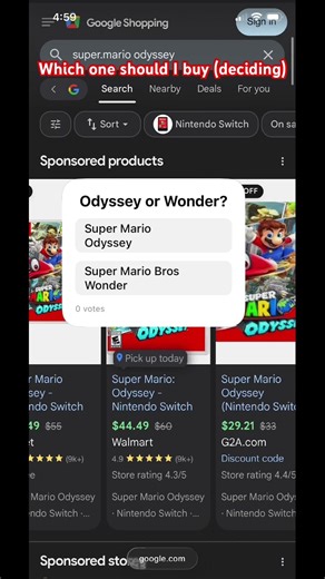 What Mario game should I buy next #mario #nintendoswitch2 #nintendo #smallyoutuber #shorts #switch2