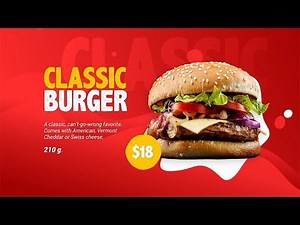 Restaurant Food Menu After Effects Templates 2018