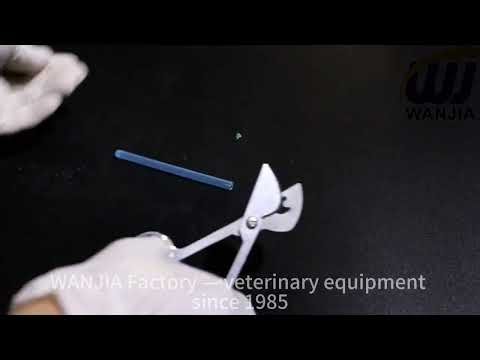 WJ0017-1Semen Straw Cutter | Artificial Insemination Tool | WANJIA Factory Since 1985