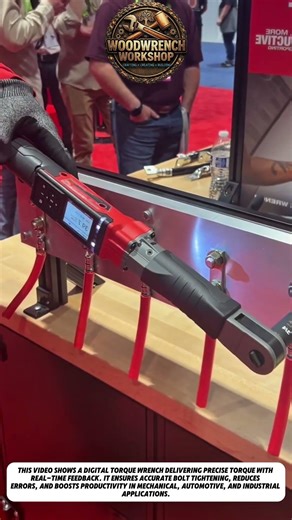 High-Tech Digital Torque Wrench Demo | Precision Tightening Made Easy