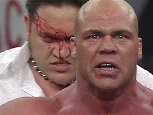 Today in #TNAHistory: Kurt Angle made his TNA debut in an iconic confrontation with Samoa Joe. (iMPACT! Oct. 19, 2006) Use the code TNAHISTORY for one free month of TNA and watch every episode of iMPACT! ever: https://tnawrestling.com/subscribe | TNA Wrestling
