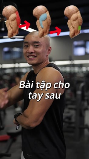 Bài Tập Cho Bắp Tay Sau Với Dây Cáp