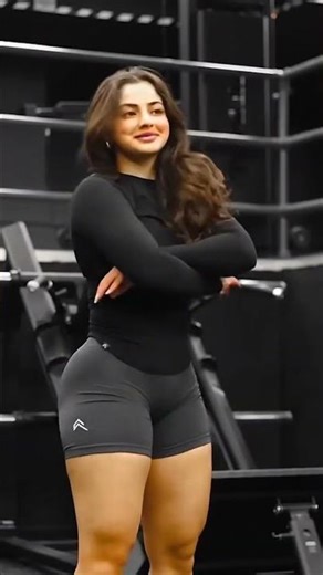 South Asian Girl in Latino Fitness❤️‍🔥#crossfit #model #glutes #fitness #gymlover #legsday #latino