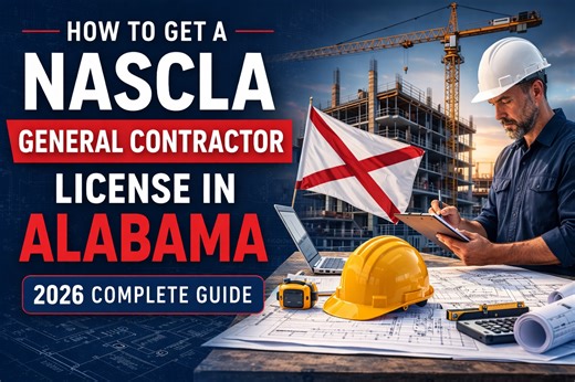 How to Get a NASCLA General Contractor License in Alabama (2026 Comple