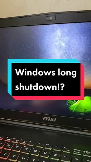 Close windows faster 😎 #windows #manage #long #shutdown #tutorial #nowyouknow #useful