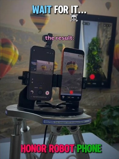 Honor Robot Phone vs Normal Smartphone: Shocking Stability Test! 🤯 #RobotPhone #htcmobile