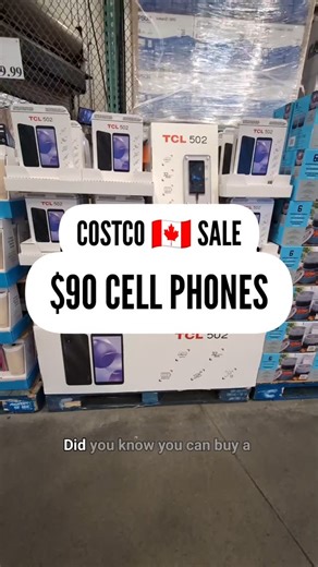 Mr. CME on Instagram: "$90 TCL 502 Cell Phones on sale at Costco 🇨🇦 until 3/23! Spotted at Costco Markham East and most locations while supplies last.#MrCME #CostcoFinds #Costcoclearance #Costcoexclusive #costcocanada"