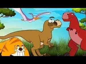 "Curious About Dinosaurs? 🦕 Fun Facts & Cartoon Adventure | Educational Videos For Kids "