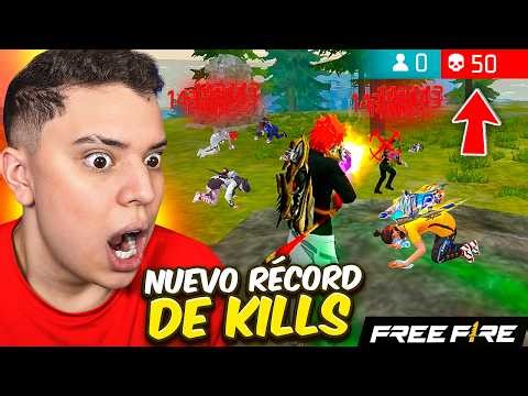 DAY 1 OF THE 50 KILL CHALLENGE IN BR RANKED! ☠️🔥 FREE FIRE