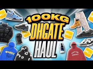 HUGE 100KG DHGATE HAUL (Budget Spreadsheet Finds)