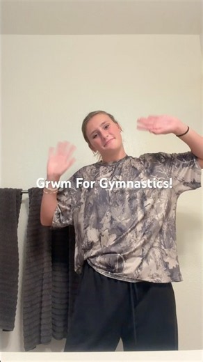 grwm for gymnastics! #music #foryou #grwm #chicago #trending #fypシ #ootd #gymnast