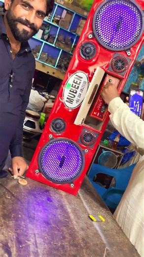 42-Inch Speaker Box Build and Dual 10-Inch Speakers InstallationDual 10-Inch Tractor Woofer Box |