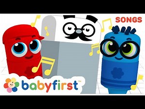 Johny Johny Yes Papa Song with Color Crew + More Popular Nursery Rhymes For Kids | BabyFirstTV