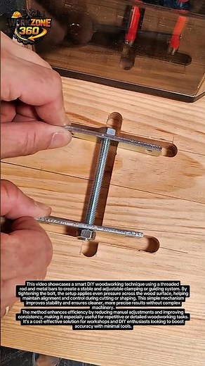 Genius Woodworking Trick You Need to Try! 🔧 | DIY Precision Tool Hack