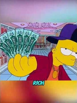 Bart became Rich #thesimpsons #simpsons #shorts