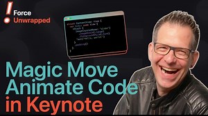 Stop Pasting Screenshots: Cinematic Code Animations in Keynote | ! Force Unwrapped Ep. 1 | Peter Friese