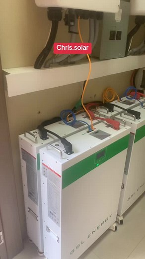 Megarevo Hybrid 8kW/48Vdc Inverter and Maintenance-Free Lithium Battery System