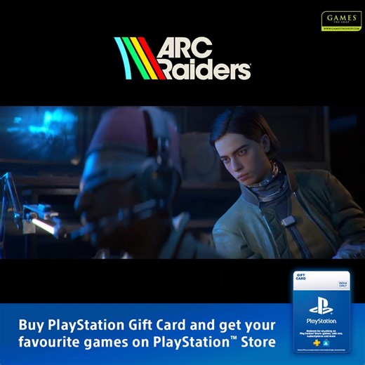 ARC Raiders releasing on 30th Oct 2025. Pre-order your copy now. Buy a #playstationgiftcard from  www.gamestheshop.com Easily add funds to your #PlayStation Network Wallet to purchase ARC Raiders from PlayStation Store ⚡We deliver your code in just 30 seconds. #ARCRaiders #psgiftcard #GamesTheShop | Games The Shop | Facebook