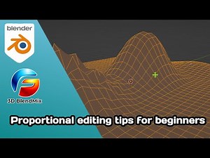 Mastering PROPORTIONAL Editing in Blender Now