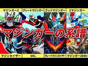 マジンガーZの系譜を徹底解説