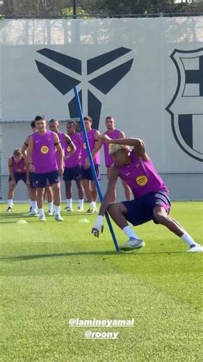 Lamine Yamal el MAS VELOZ en los entrenamientos del FC Barcelona #lamineyamal #fcbarcelona #yamal