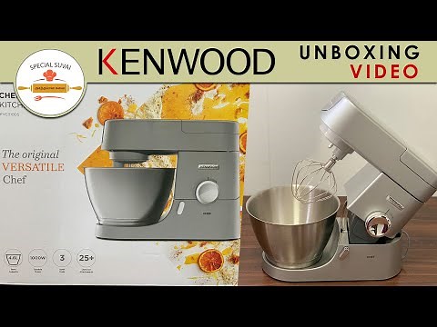 KENWOOD CHEF KITCHEN MACHINE | KENWOOD KVC3100S Review | Stand Mixer Review | Food Processor Review
