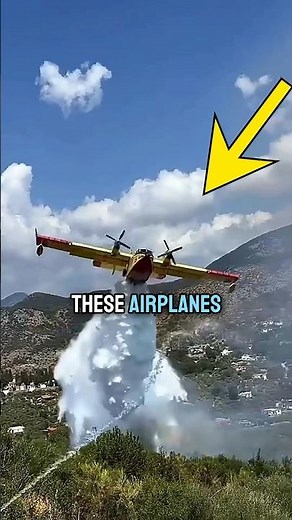How Firefighting Planes Fill Water Tanks?