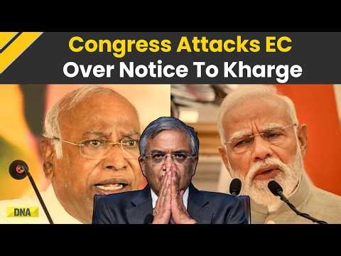 Bengal Election: Congress Hits Back After Poll Body Issues Notice To Kharge Over PM Terrorist Remark