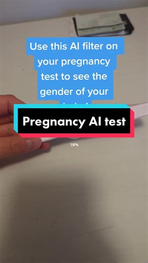 I legit had a baby girl and this is the test from her pregnancy! #AI #AIfilter #pregnancy #pregnancytest #genderreveal #babygirl #usethisfilter